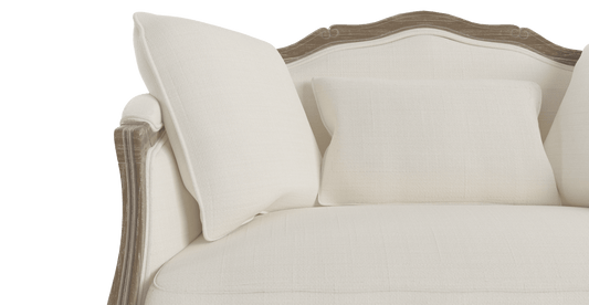 Vintage French-Style 2 Seater Sofa (Hire Only - Not for Sale)