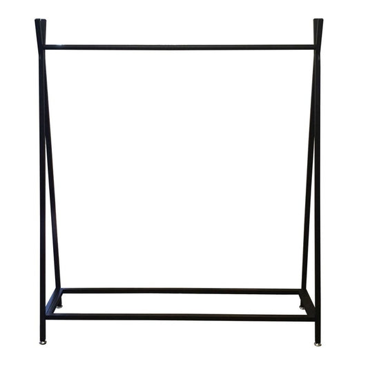 Small Black Minimalist Clothing Rack (Hire Only - Not for Sale)