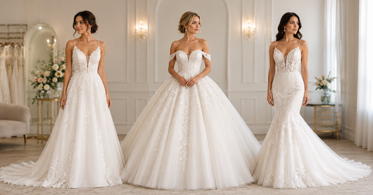 A-Line vs Princess vs Mermaid Wedding Dresses: Which Silhouette Suits You?
