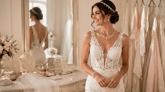 How to Choose Bridal Jewellery to Match Your Wedding Dress