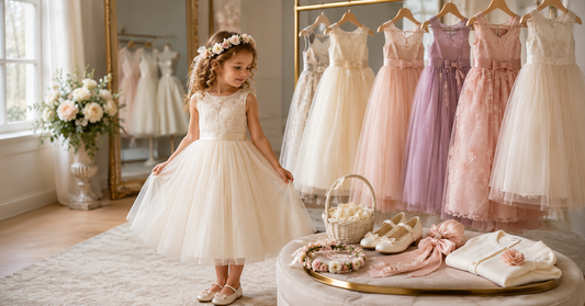 How to Choose a Flower Girl Dress: Size, Colour, Length and Accessories