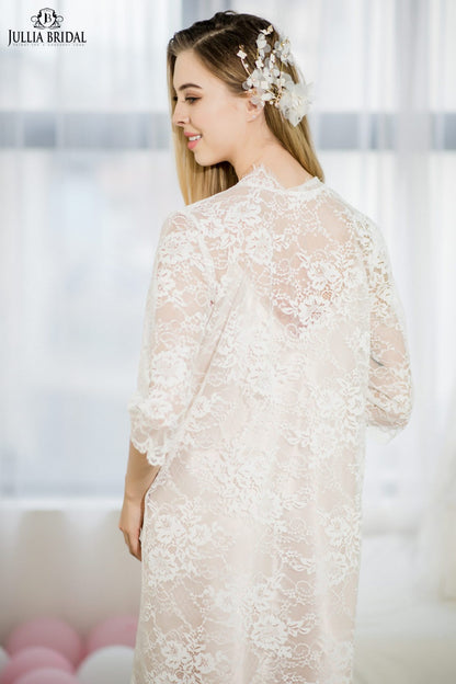 STARDUST LACE WRAP - LONG