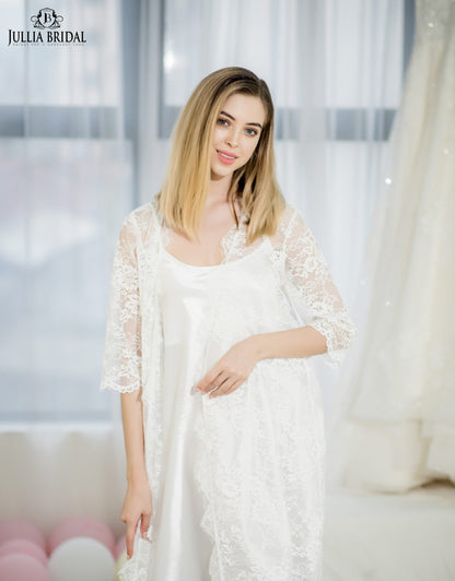 STARDUST LACE WRAP - SHORT