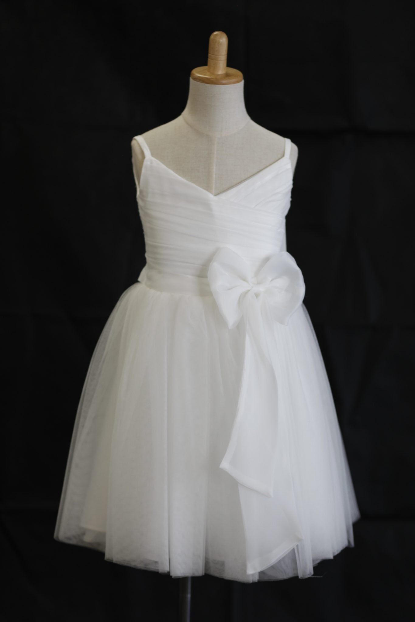 SARAH Half-Length Flower Girl / Communion Dress - Organza