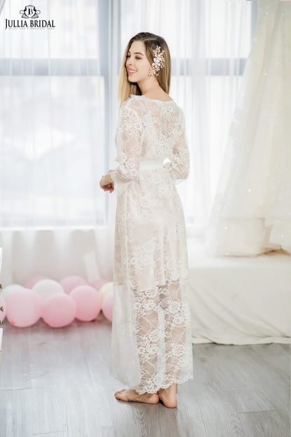 STARDUST LACE WRAP - LONG