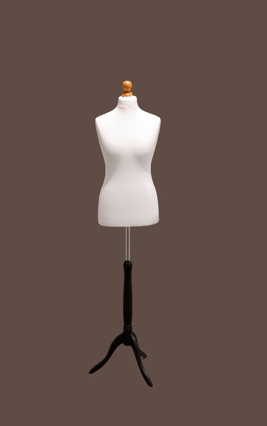 Hiring Budget Female size 10 Mannequin - Torso with base