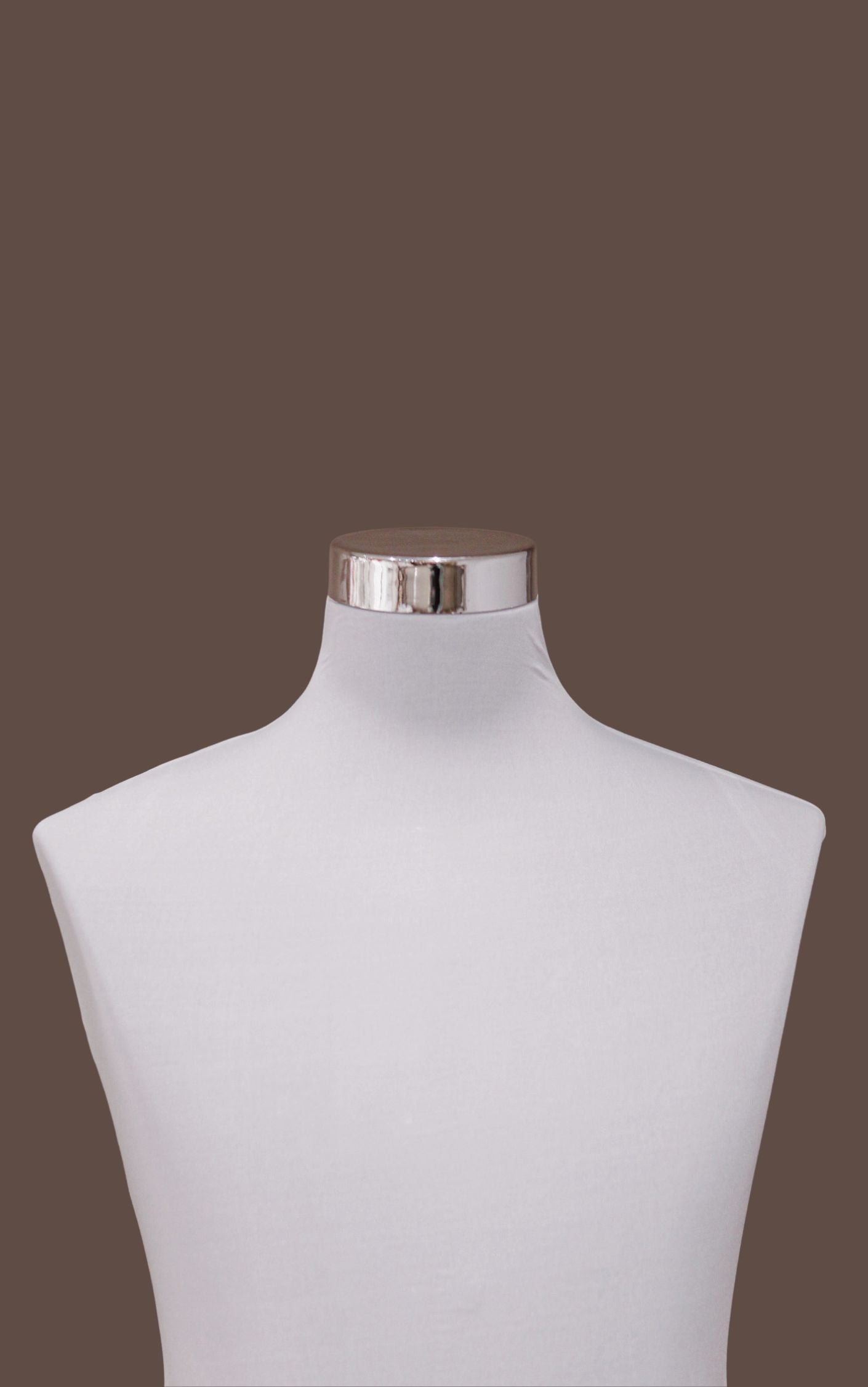 Hiring Male Mannequin- Torso with Base (Light Grey)