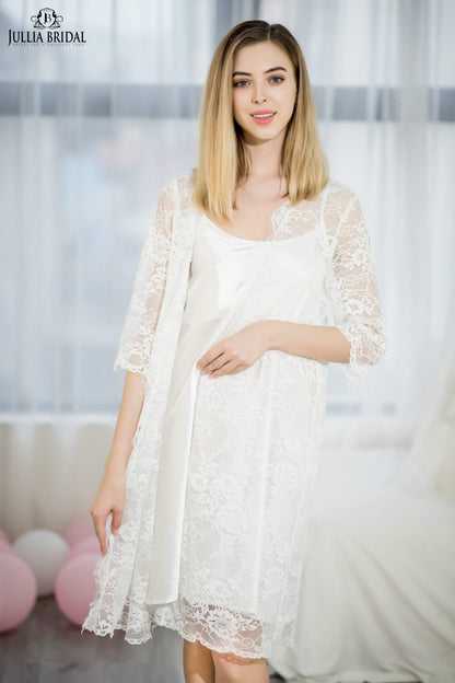 STARDUST LACE WRAP - SHORT