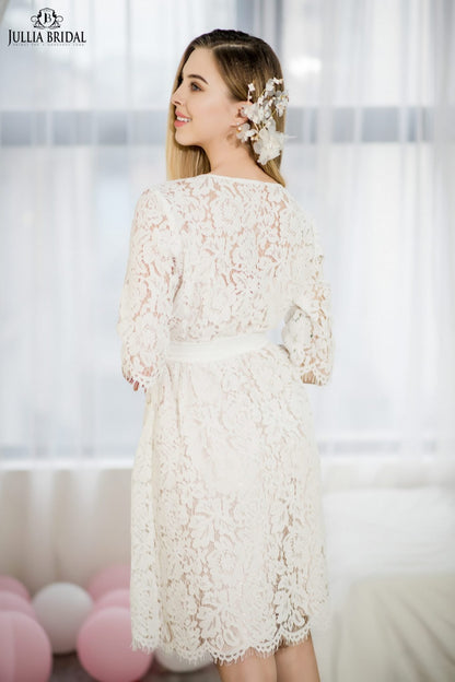 BLOSSOM LACE WRAP