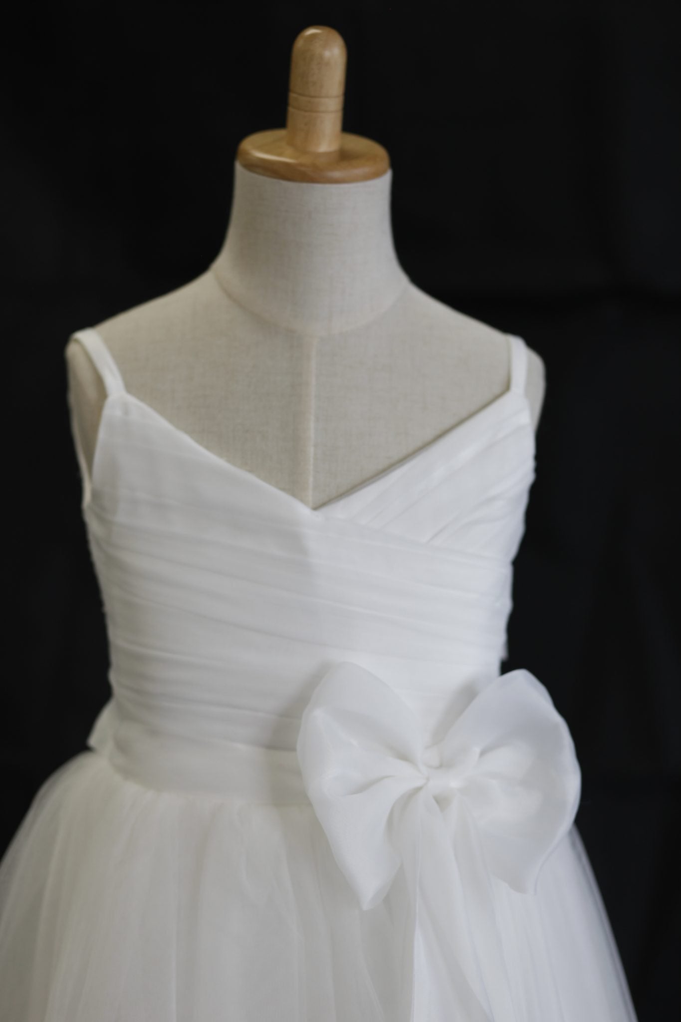 SARAH Half-Length Flower Girl / Communion Dress - Organza