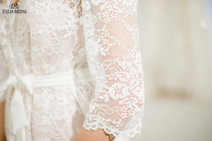 STARDUST LACE WRAP - LONG