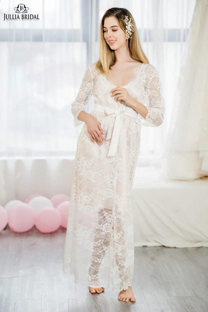 STARDUST LACE WRAP - LONG