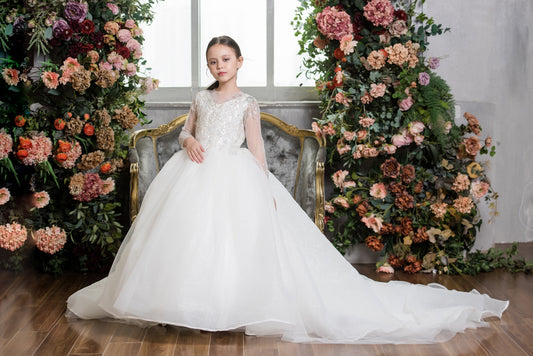 EVELYNN Lux Flower Girls / Communion Dress
