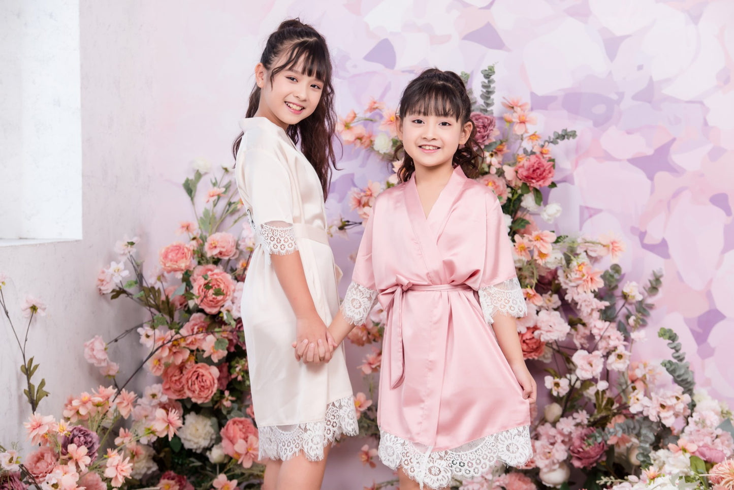 FLOWER GIRL ROBE - NUDE