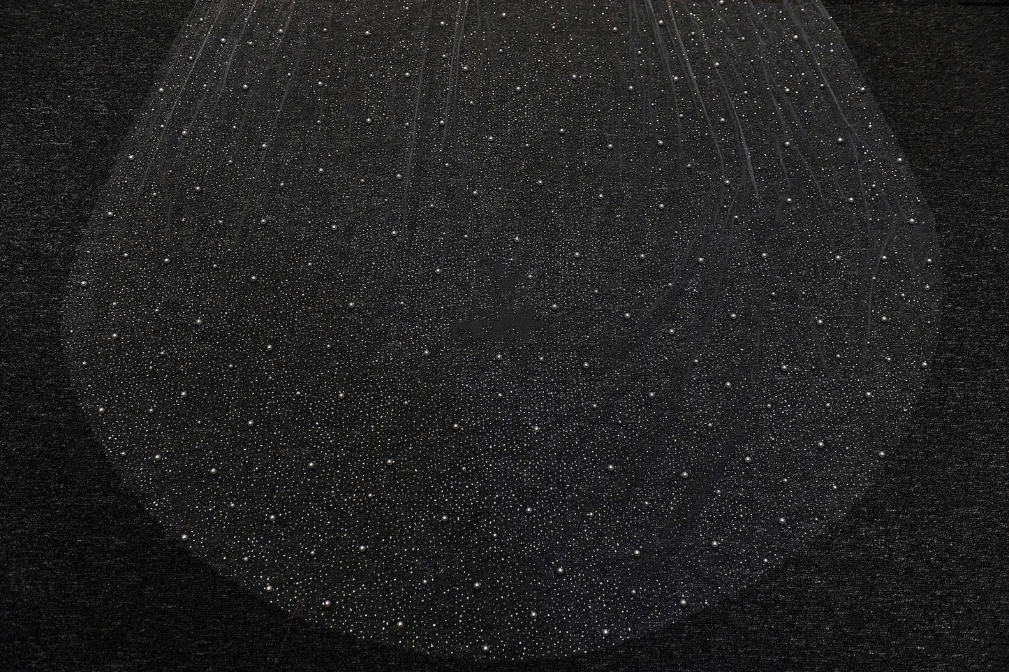DANICA | Sparkling And Pearl Cape Veil