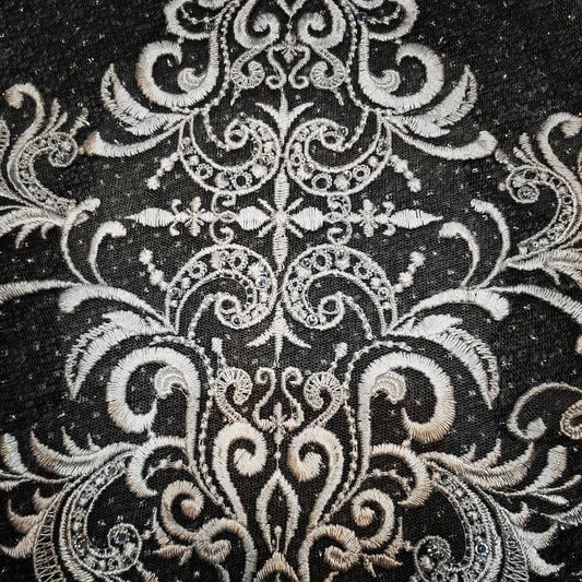 MAEVE | Royal Cathedral Sparkle Scalloped Lace Veil