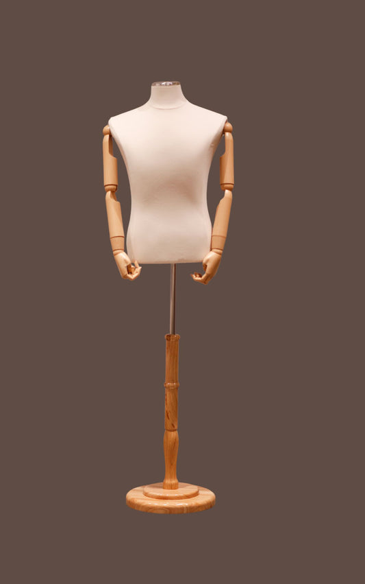 Hiring Male Mannequin - Torso with Base
