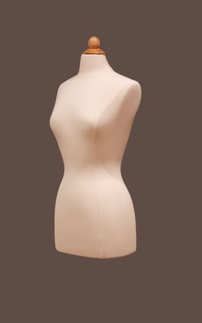 Mannequin torso on a dark background