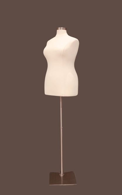 Hiring Plus Size 20 Female Mannequin - Torso with base