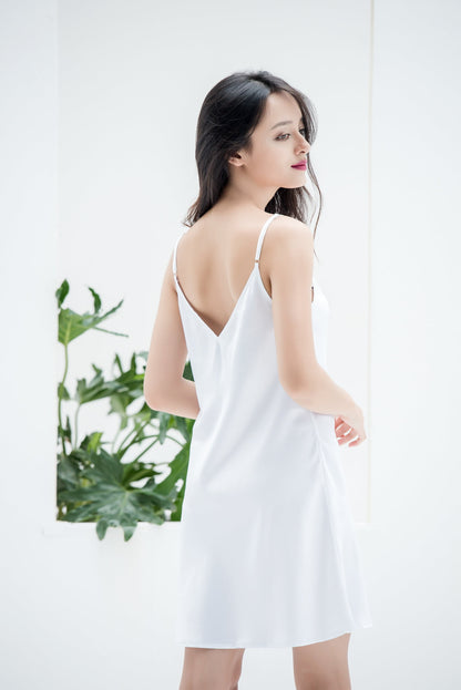 POSIE SLIP - WHITE