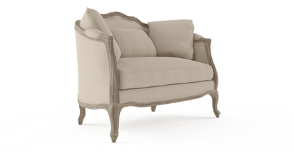 Vintage French-Style 2 Seater Sofa (Hire Only - Not for Sale)