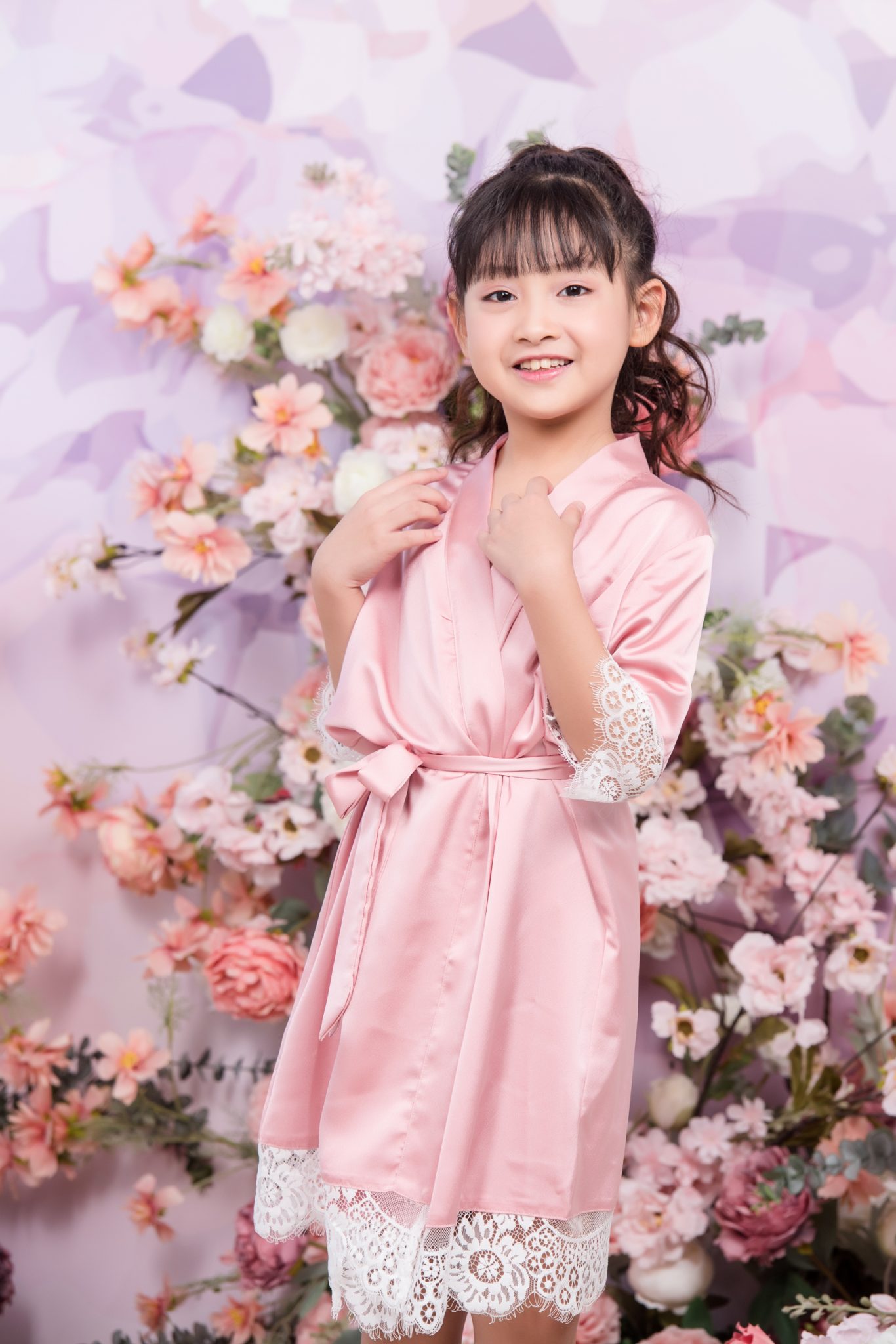 Flower 2024 girl robe