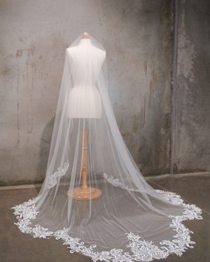 Paris Champagne Veil - Shimmery Veil - Wedding Veils Australia
